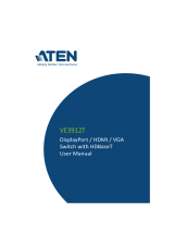 ATEN VE3912T User manual