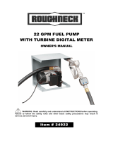 ROUGHNECK 120V Fuel Transfer Pump Owner's manual