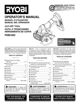 Ryobi PSBCS02B Owner's manual