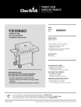 Char‑Broil 463259223 Owner's manual