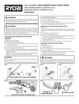 Ryobi RY401100VNM Owner's manual