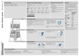 Bosch SMV25BX04R/72 Quick Instruction Guide