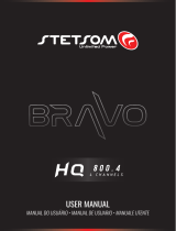 StetSom BRAVO HQ800.4 Owner's manual