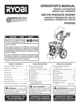 Ryobi RY802925VNM Owner's manual