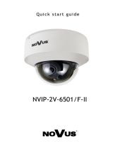 Novus NVIP-2VE-6501/F-II User manual