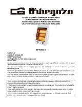 Orbegozo BP 5000 A Owner's manual