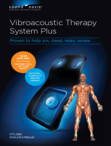 Sharper Image Vibroacoustic Therapy System User manual
