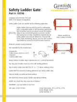 Guardian Fall Protection Safe-T Ladder Gate Owner's manual