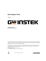 GW Instek GRA-423 User manual