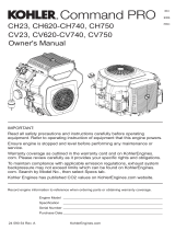 Kohler PA-CH680-3127 Owner's manual