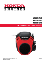 Honda Engines Honda V-Twin 4-stroke OHV Engine Owner's manual