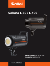 Rollei Soluna L-100 & L-60 - LED steady light Operation Instuctions