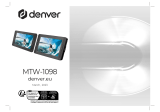 Denver MTW-1098 User manual