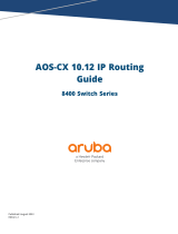 Aruba AOS-CX 10.12 IP Routing User guide