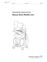 Endres+Hauser Raman Rxn2 Mobile Cart Operating instructions