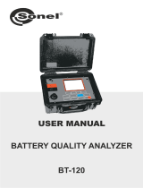 Sonel BT-120 User manual