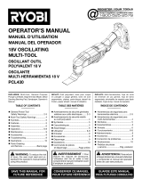 Ryobi PCL2001K3N Owner's manual