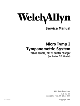 Welch Allyn MicroTymp 2 Portable Tympanometric Instrument User manual