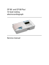 Hill-Rom CP 50 Resting Electrocardiograph User manual
