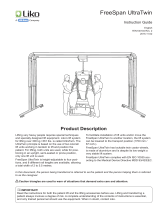 Liko Overhead Lift Free-Standing Rail System User manual