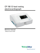 Hill-Rom CP 150 Resting Electrocardiograph User manual