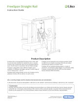 Hill-Rom Overhead Lift Free-Standing Rail System User manual