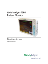 Welch Allyn 1500 User manual