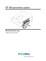 Hill-Rom CP 150 Resting Electrocardiograph User manual