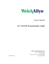 Hill-Rom LS 135 Examination Light User manual