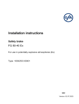 GFA FG 80-40 / ATEX-T3 Installation guide