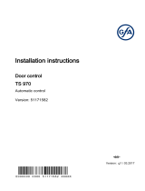 GFA TS 970-XL Installation guide