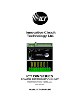 ICT DIN Series Power Distribution Unit User manual