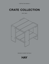 Hay Crate Side Table User manual
