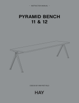 Hay PYRAMID BENCH 11 User manual