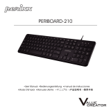 Perixx PERIBOARD-210 User manual