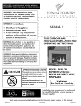 Town & Country Fireplaces TC36 Installation guide