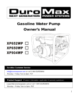 DUROMAX XP652WP Owner's manual