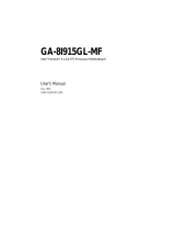 Gigabyte GA-8I915GL-MF Owner's manual