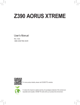 Gigabyte Z390 AORUS XTREME Owner's manual