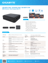 Gigabyte GB-BER7-5700 Owner's manual