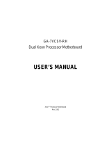 Gigabyte GA-7VCSV User manual