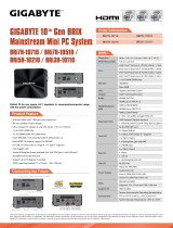 Gigabyte GB-BRi3H-10110 Owner's manual