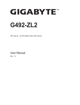 Gigabyte G492-ZL2 User manual