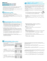 Gigabyte W551U Quick start guide