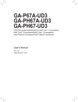 Gigabyte GA-P67A-UD3 Owner's manual