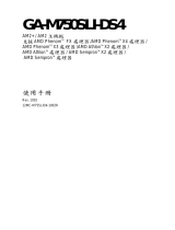 Gigabyte GA-M750SLI-DS4 Owner's manual