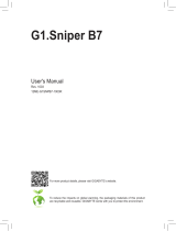 Gigabyte G1.Sniper B7 Owner's manual