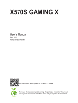 Gigabyte X570S GAMING X Owner's manual
