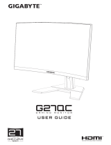 Gigabyte G27QC User guide