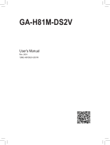 Gigabyte GA-H81M-DS2V Owner's manual